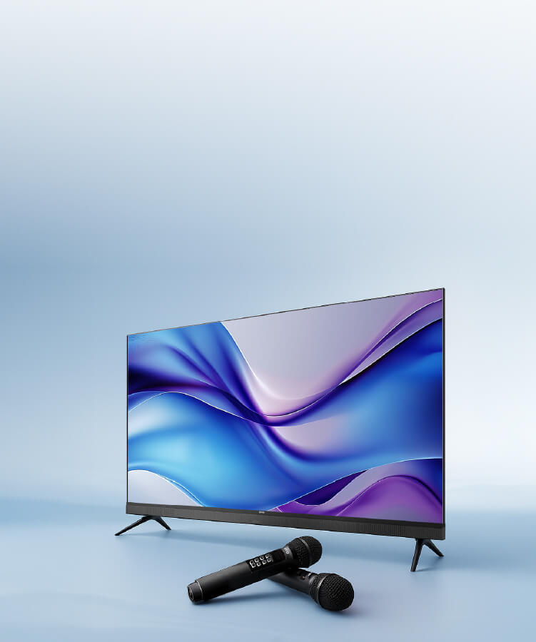 4K HDR 可K歌HiFi智慧顯示器 KT65<br>雙麥優惠組